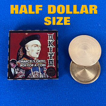 Marcel's HALF DOLLAR Okito Box *PREOWNED*